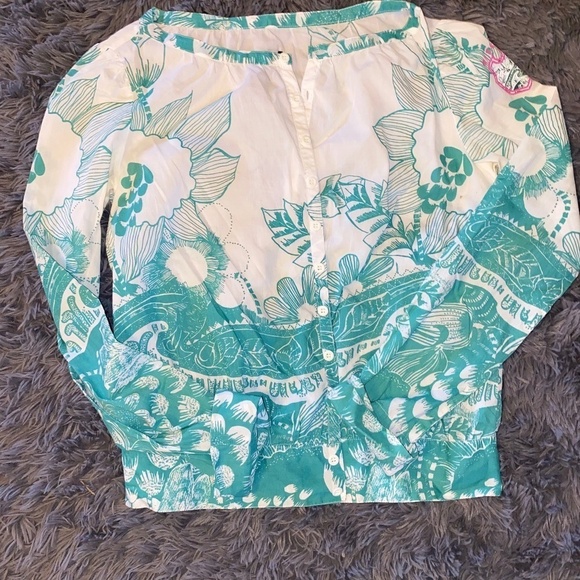 Ladies size medium Diesel beautiful Spring summer top - Picture 1 of 6